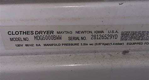 Excludes ground shipped products. . Maytag 9 digit serial number
